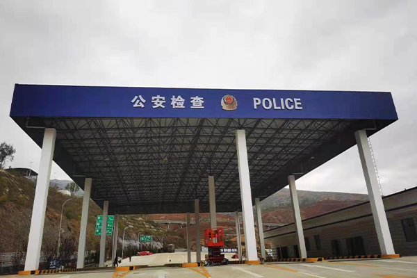 北票网架结构屋顶